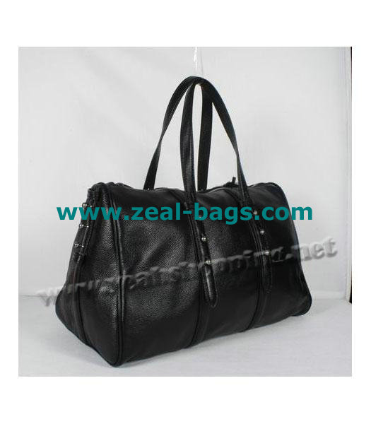 AAA Replica Alexander Wang Black Leather Shoulder Bag - Click Image to Close